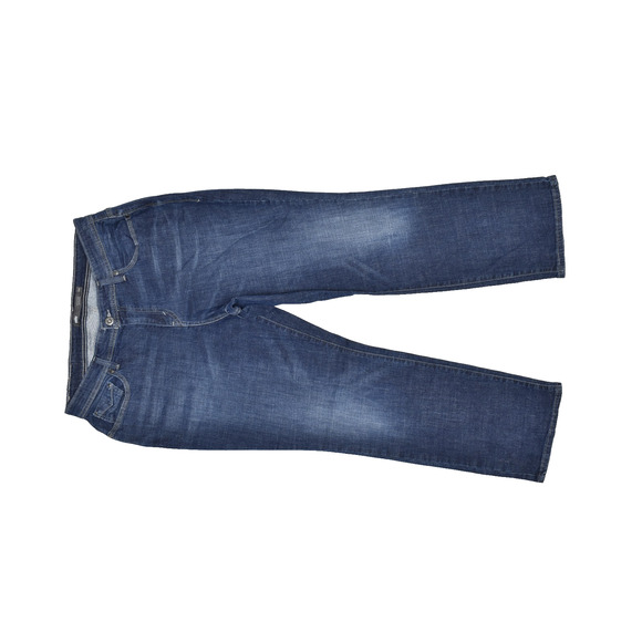 Levi's Women's Blue 505 Straight Leg Jeans Plus Size 16W Defined Waist - Picture 1 of 8